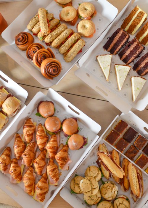 Catering completo desde arriba